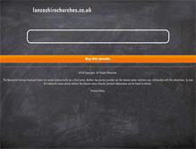 Tablet Screenshot of lancashirechurches.co.uk